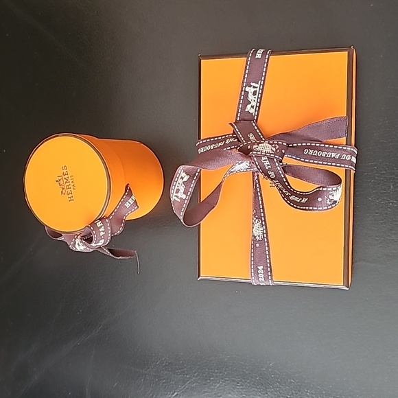 Hermes Twilly Empty Boxes Gift boxes with ribbon Authentic - Picture 1 of 7